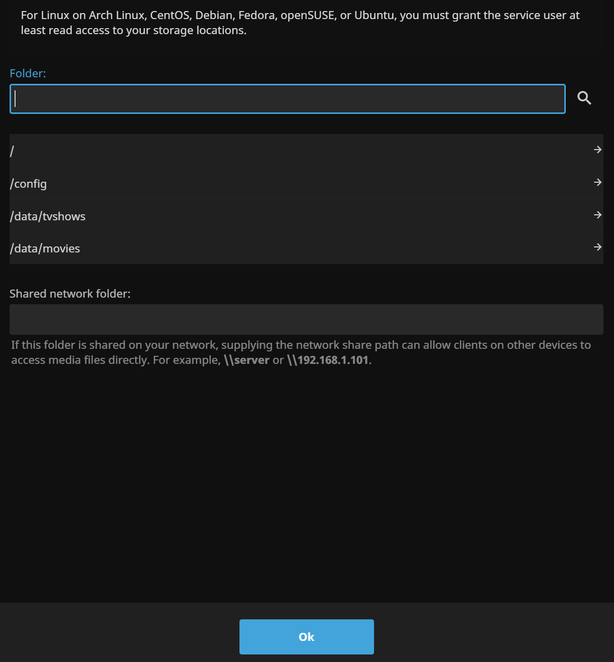 Adding a folder to Jellyfin movie library Adding a folder to Jellyfin movie library.