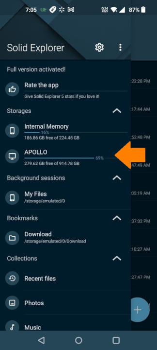SMB share available in Storages SMB share available in Storages.